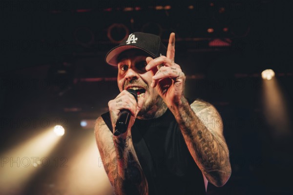 Singer Matthias Engst from Engst live on 10-year anniversary tour tour at Berlin's Astra Kulturhaus on 20.12.2025