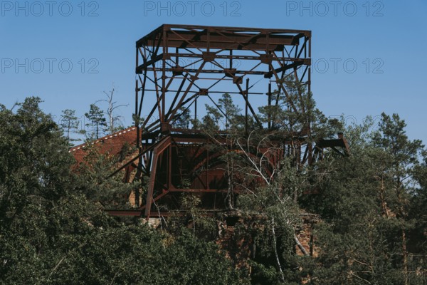 Ruins of the Women's Sanatorium, Lost Place, Heilstätten Beelitz, Brandenburg