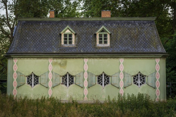 Facade of Chinese Cuisine, Sanssouci Park, Potsdam