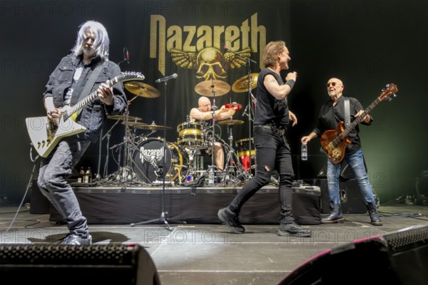NAZARETH, hard rock band, UK, Bending The Rules 2025 tour, live, 17.12.2025, Uber Eats Music Hall, Berlin, Germany < english> NAZARETH, hard rock band, UK, Bending The Rules 2025 tour, live, December 17th, 2025, Uber Eats Music Hall, Berlin, Germany