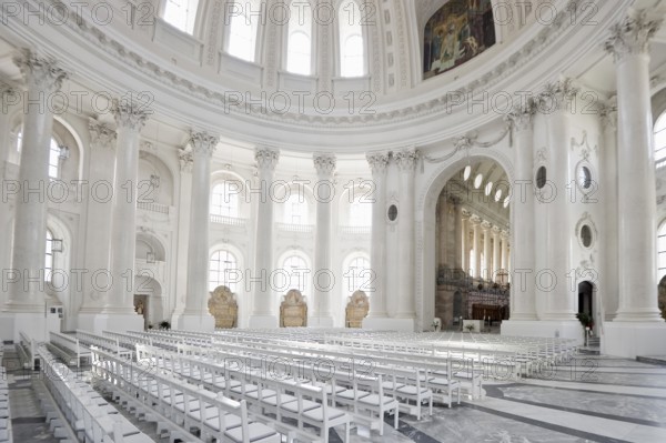 Interior view, St Blasien Cathedral, St. Blasien, Black Forest, Southern Black Forest, Baden-Württemberg, Germany