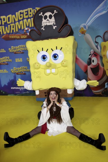 Klaudia Giez - German premiere of SpongeBob SquarePants: Pirates Ahoy!, cinema in the Kulturbrauerei, Berlin, 14.12.25