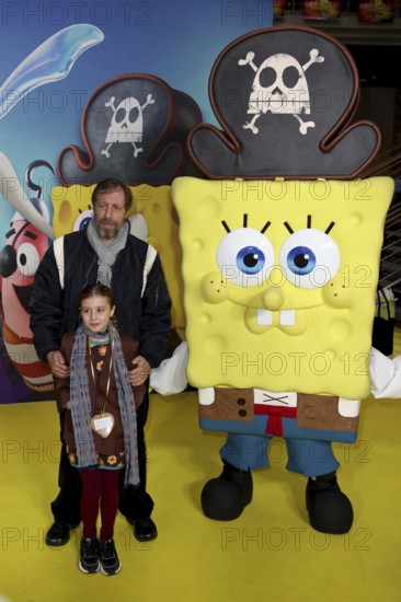 Oliver Korittke, Frida Korritke - German premiere of SpongeBob SquarePants: Pirates Ahoy!, cinema in the Kulturbrauerei, Berlin, 14.12.25