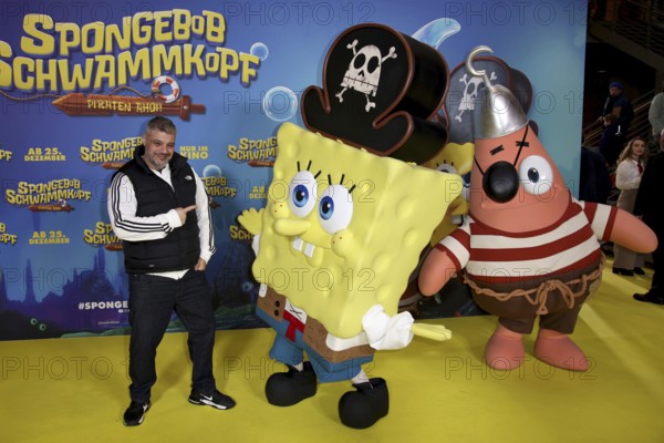 Imad Mardnli - German premiere of SpongeBob SquarePants: Pirates Ahoy!, cinema in the Kulturbrauerei, Berlin, 14.12.25