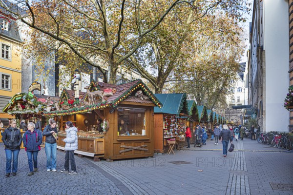 Christmas market at Bottlerplatz in Bonn, Germany