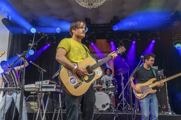 The band Personal coach live at the Orange Blossom Special Festival, Beverungen, Germany