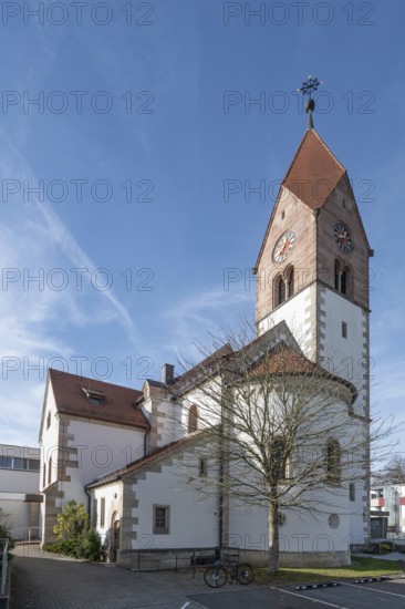 St. Ottokirche, Lauf an der Pegnitz, built around 1900, conversion 1970 to 1971, Ottogasse 5, Middle Franconia, Bavaria, Germany