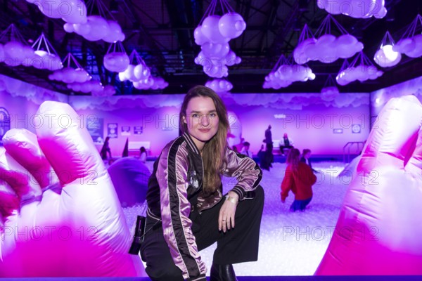 Josephin bush at the opening of Bubble Planet - The Adventure Museum for All Senses at Arena Berlin, Berlin, 11.12.2025