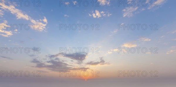 Beautiful dramatic scenic after sunset sky background after sunset