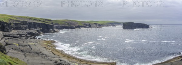 Cliffs of, Kilkee, County Clare, Ireland