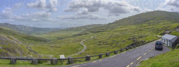 Road at Healy Pass, Clashduff, Adrigole, County Cork, Ireland