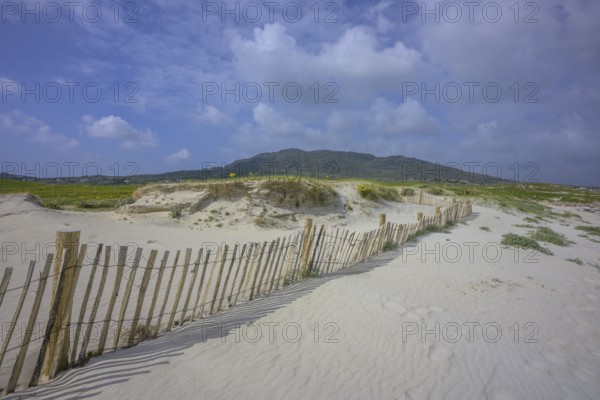 Sand dunes at Dog's Bay, Roundstone, County Galway, Ireland