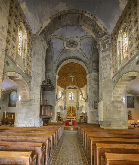 Saint Nicolas Church, Barfleur, Manche Department, France