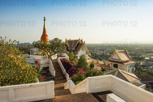 Wat Khao Chong Krachok, Prachuap Khiri Khan, Prachuap Khiri Khan Province, Central Thailand, Thailand