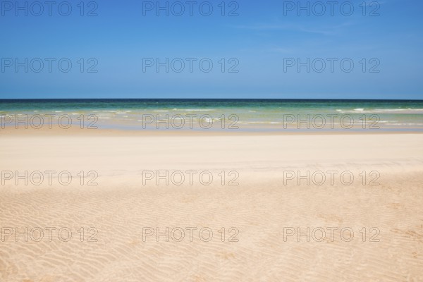 Lonely beach, Grand Sand Dune, Pak Khlong, Chumphon, Chumphon Province, Central Thailand, Thailand