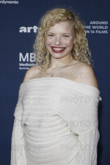 Luisa-Celine Gaffron at the festival opening and the premiere of the movie 'Sentimental Value' at the 20th World Cinema Festival Around the World in 14 films at the cinema in the KulturBrauerei in Berlin on 28.11.2025