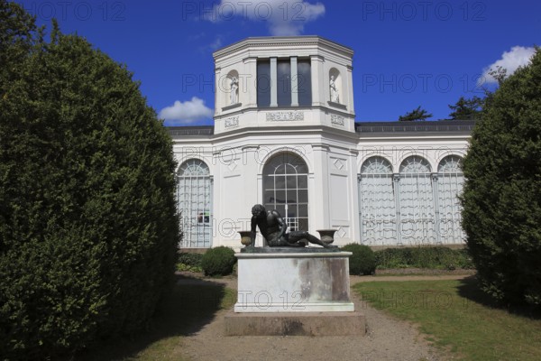 Putbus orangery on the island of Rügen, Vorpommern-Rügen district, Mecklenburg-Western Pomerania, Germany