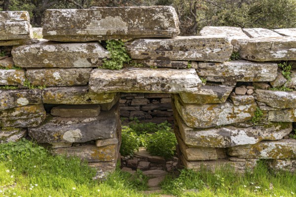 Prehistoric Palli-Lakka dragon house Drakospita near Styra, island of Euboea or Evia, Greece