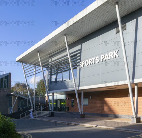 Sports Park building, Streatham Campus, University of Exeter, Exeter, Devon, England, UK