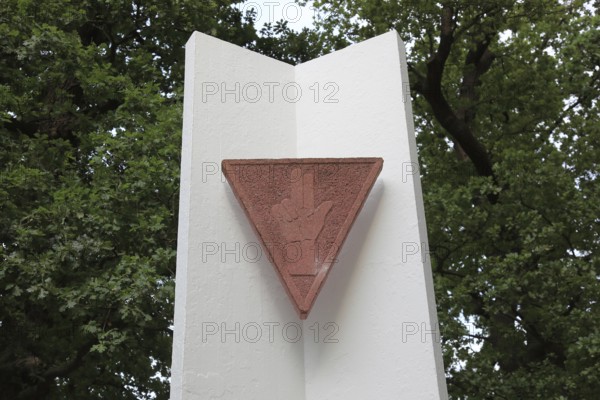 Cap Arcona Memorial on the island of Poel. The memorial commemorates the victims of the sinking of Cap Arcona on May 3, 1945, Northwest Mecklenburg district, Mecklenburg-Western Pomerania, Germany