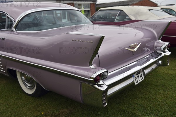 Cadillac Sedan DeVille at classic car meeting in Büsum, Schleswig-Holstein, Germany