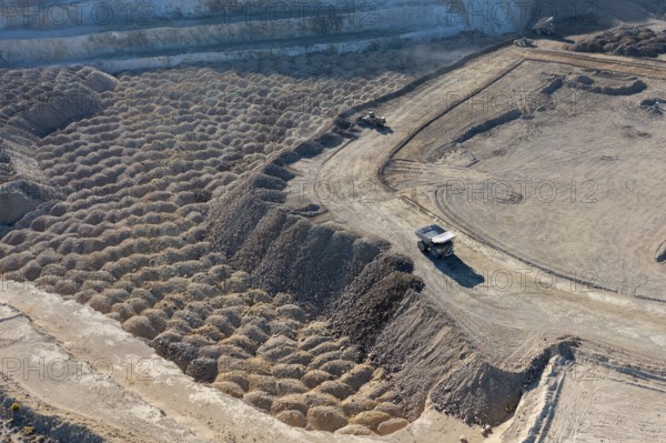 Round Mountain, Nevada - The Round Mountain Gold Mine, an open pit mine operated by Kinross Gold