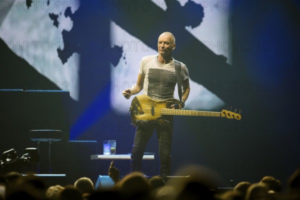 Sting (real name: Gordon Matthew Thomas Sumner, CBE) live on Sting 3.0 tour at Berlin's Uber Arena on 16.10.2025