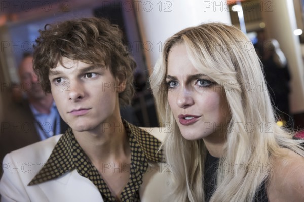 Mason Thames and Mckenna Grace on the red carpet for the special screening of All das Ungesagte zwischen uns - Regretting You at Zoo Palast, Berlin, 12 October 2025