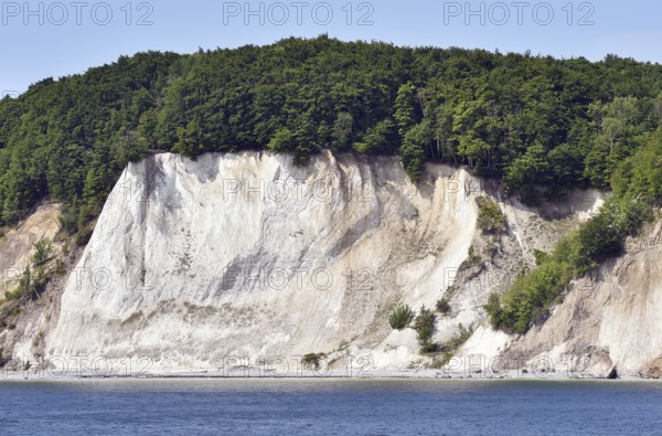 Chalk coast at Jasmund National Park on Rügen, Mecklenburg-Western Pomerania, Germany