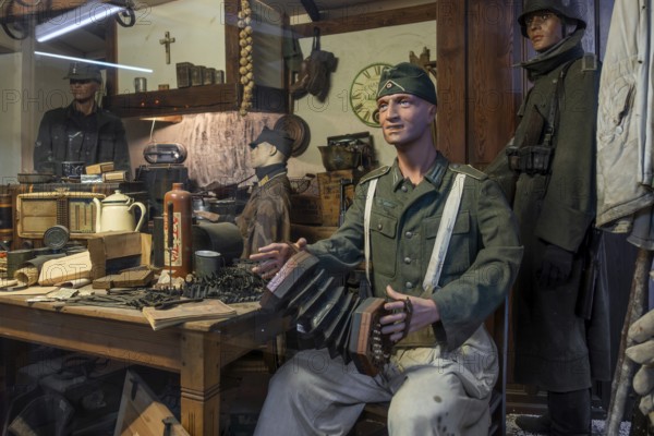 Museum of the Battle of the Ardennes, Musée de la Bataille des Ardennes in the city La Roche-en-Ardenne, province of Luxembourg, Wallonia, Belgium