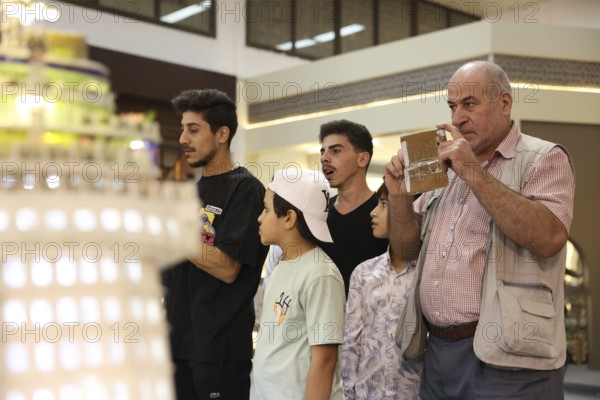 The First Damascus International Fair drew an unprecedented turnout of about 2.3 million visitors following the fall of Assad's regime. Crowds explored the diverse exhibition halls, including cultural, economic, Damascus, Damascus, Syria