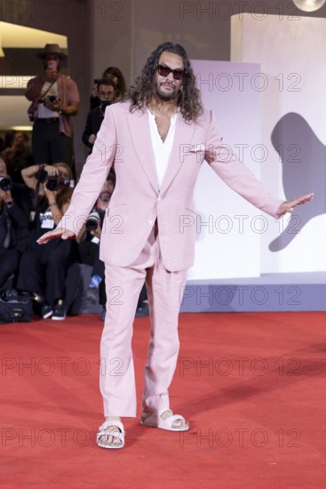 Venice, Italy - 3 September 2025: Jason Momoa during the red carpet of - Cartier Glory To The Filmmaker Award 2025 and In the Hand of Dante - during the 82nd Venice International Film Festival