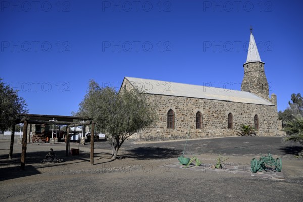 Rhenish Mission Church from 1895, today the Keetmanshoop Museum, Keetmanshoop, Karas Region, Namibia