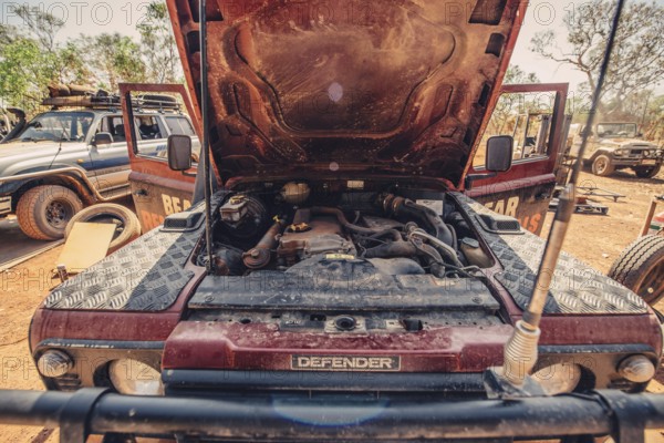 Australia Outback Landrover Camper, Australia