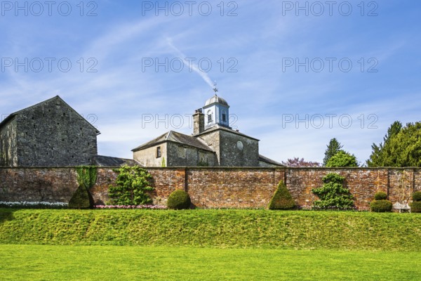 Sizergh Castle and gardens, Helsington, Cumbria, England, United Kingdom
