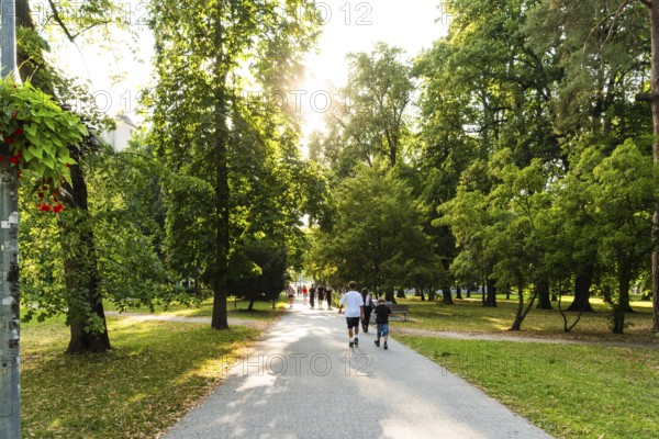 Milana Rastislava Štefánika Park, the municipal park of the Capital of Culture 2026, Trencín, Slovakia