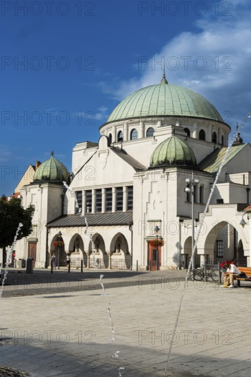 Neologue Synagogue by Berlin architect Richard Scheibner in the Capital of Culture 2026, Trencín, Slovakia