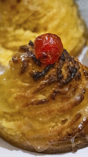 Argentina, Buenos Aires, pastry, sweets and desserts sold in street restaurants and cafes