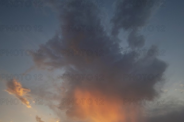 Evening cloud, Bavaria, Germany