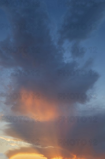 Evening cloud, Bavaria, Germany