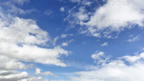 Cumulus in the blue sky, Husafell, Langjökull, Iceland