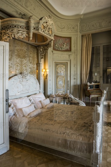 Interior view, Villa Ephrussi de Rothschild, Saint-Jean-Cap-Ferrat, Cap Ferrat, Alpes Maritimes, Provence Alpes Cote d'Azur, French Riviera, South of France, France