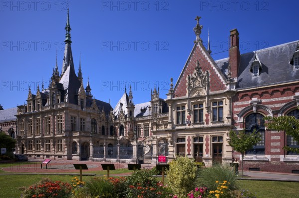 Palais Benedictine, distillery and museum, Fécamp, Normandy, Seine-Maritime, France
