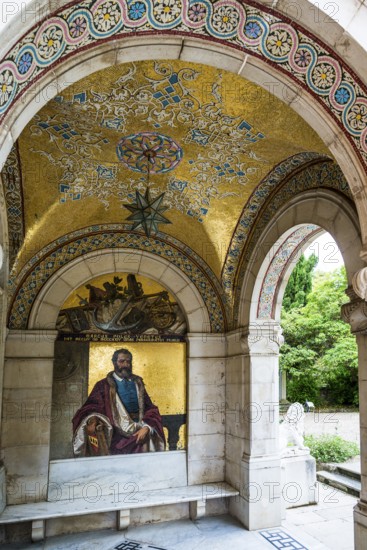 Botanical Garden, Giardino Hanbury, La Mortola, near Ventimiglia, Riviera dei Fiori, Liguria, Italy