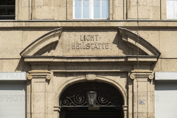 Lichtheilstätte, health care building erected in 1914 in Wuppertal, Germany