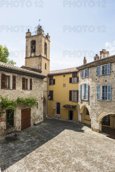 Picturesque village, Haut de Cagnes, Cagnes-sur-Mer, Provence Alpes Côte d'Azur, South of France, France