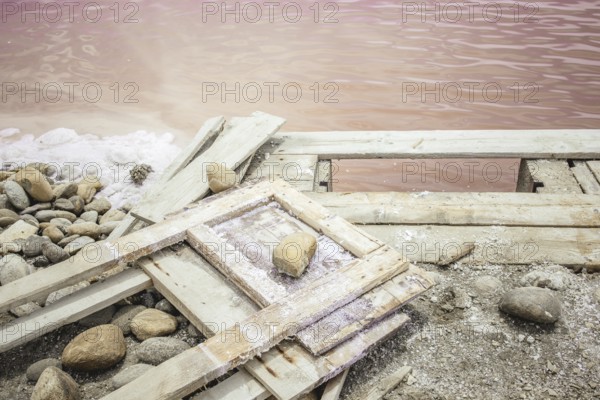 Saltworks, Salin-de-Giraud, Bouches-du-Rhône, Arles, France