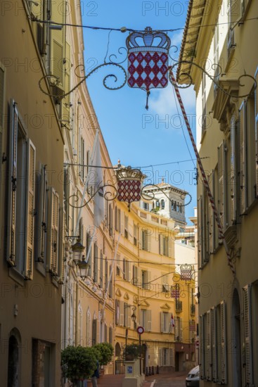 Alley in the old town, Cote d'Azur, Monaco