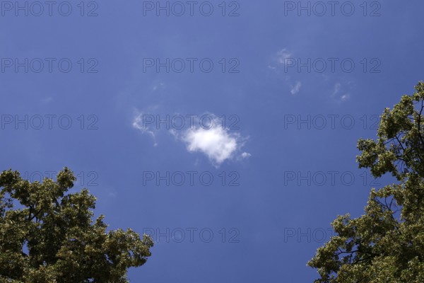 Summer sky with clouds, Germany