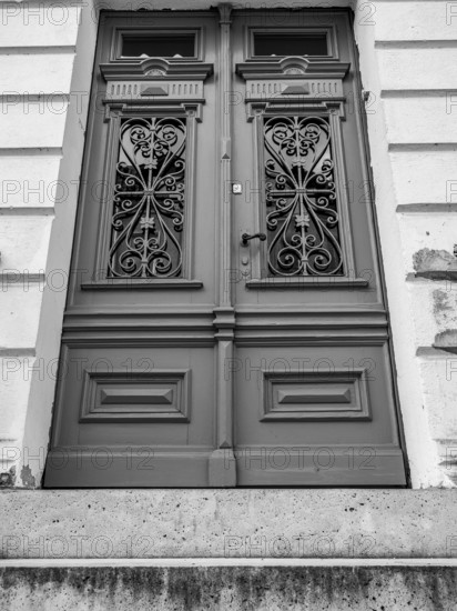 House entrance door, Mecklenburg-Western Pomerania, Germany
